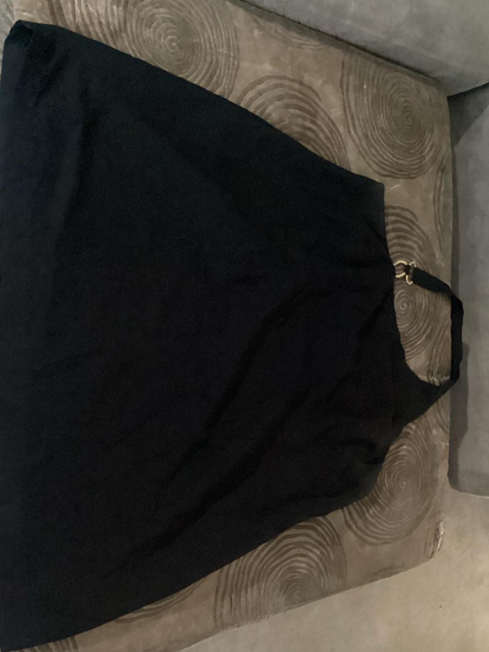 Backless Halter Dress - Black